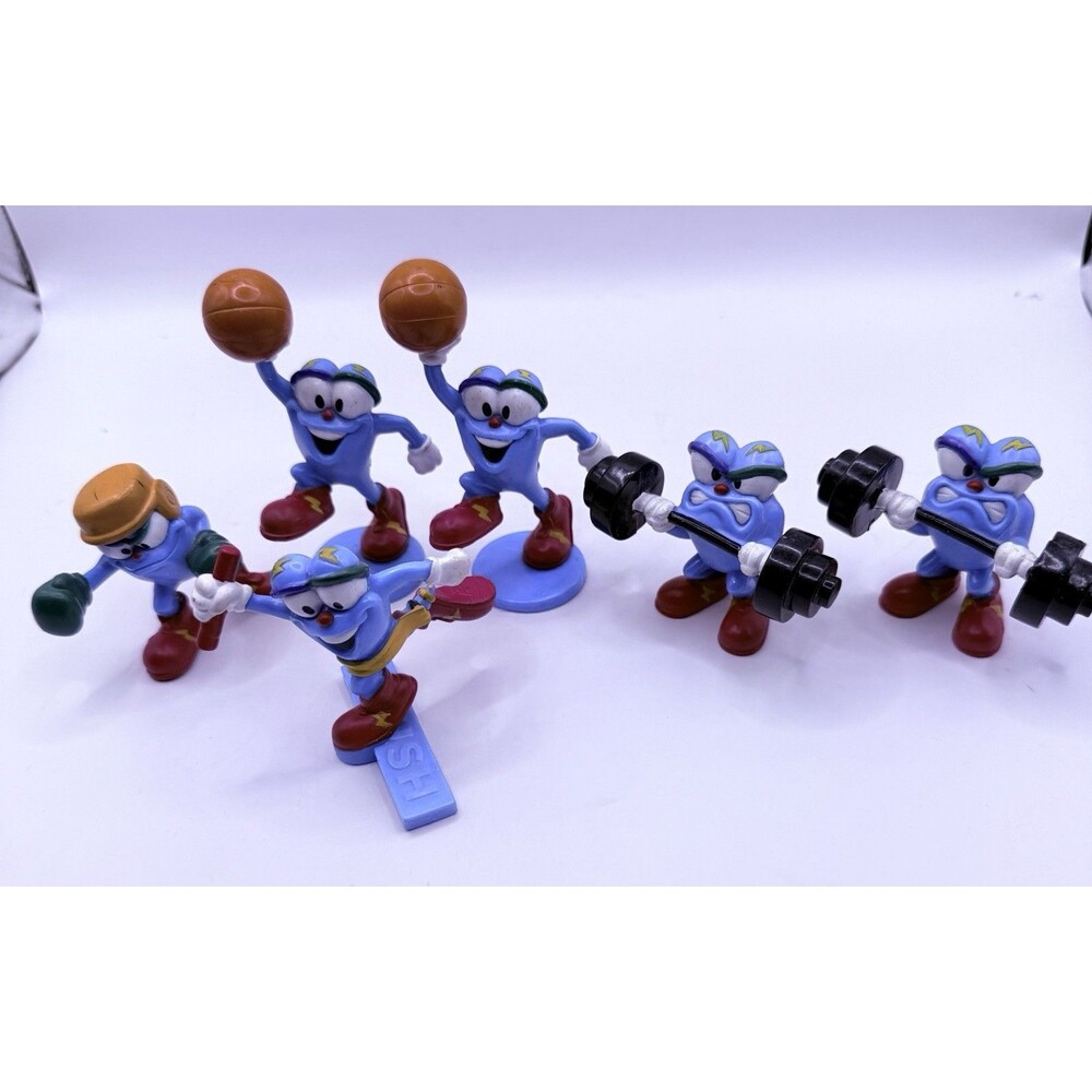 1996 Atlanta Olympics PVC Figure Lot of 6 Holiday Inn Rare
